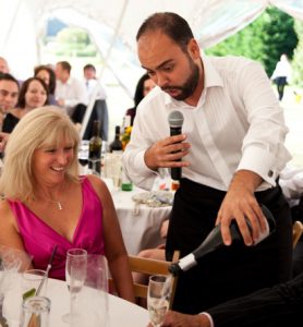 opera singing waiters hire