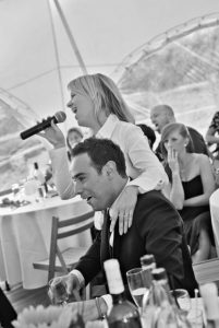 Book a stunning soprano singing waiter to entertain for your dinner party